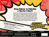 Pokémon TCG - Ascended Heroes Mega ex Box emboar back
