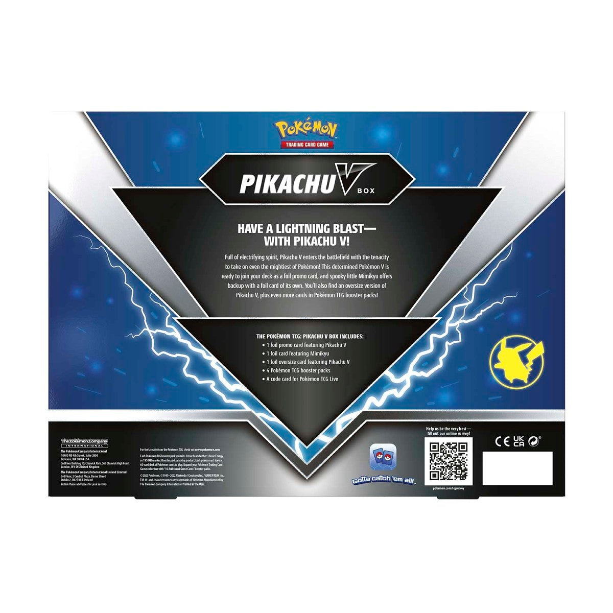 Pokémon TCG - Pikachu V Box-LaschoCards
