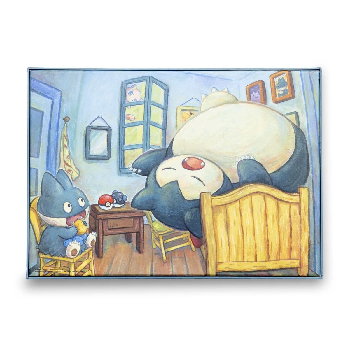 Pokémon Van Gogh Museum Munchlax & Snorlax The Bedroom Puzzle 1008 Pieces-LaschoCards