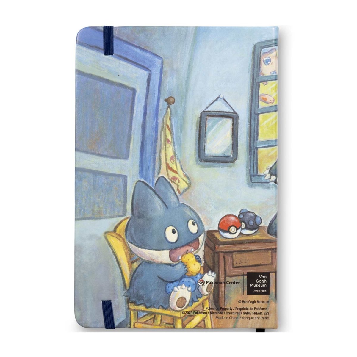 Pokémon Van Gogh Munchlax & Snorlax Inspired by The Bedroom Journal Notizblock-LaschoCards