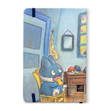 Pokémon Van Gogh Munchlax & Snorlax Inspired by The Bedroom Journal Notizblock-LaschoCards