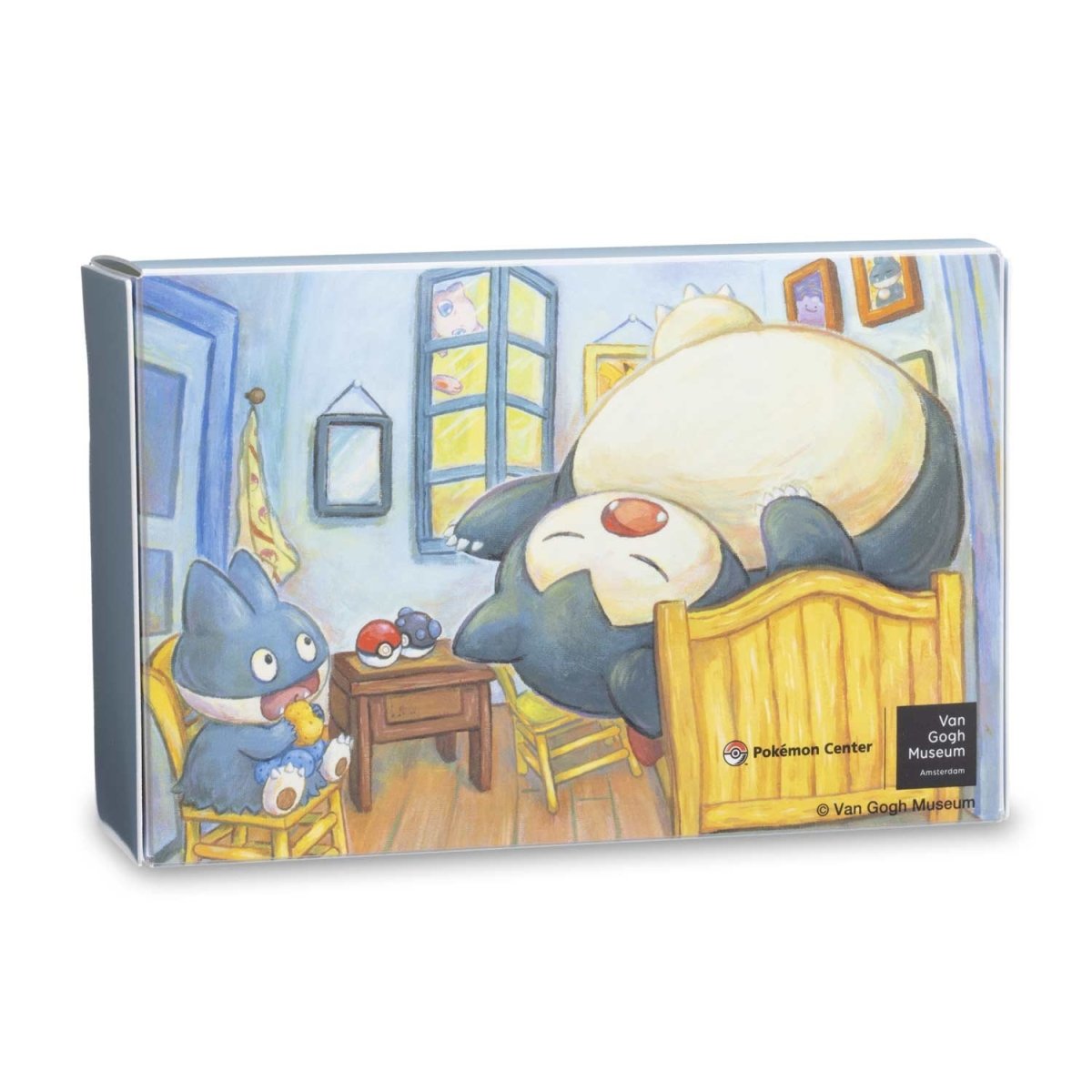 Pokémon Van Gogh Museum Munchlax & Snorlax The Bedroom Double Deck Box