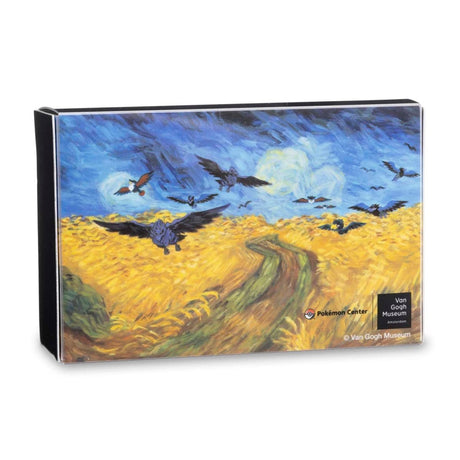 Pokémon Van Gogh Museum Corviknight Wheatfield with Crows Double Deck Box