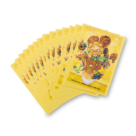 Pokémon Van Gogh Museum - Sunflora Sunflowers Card Sleeves (65 Sleeves)