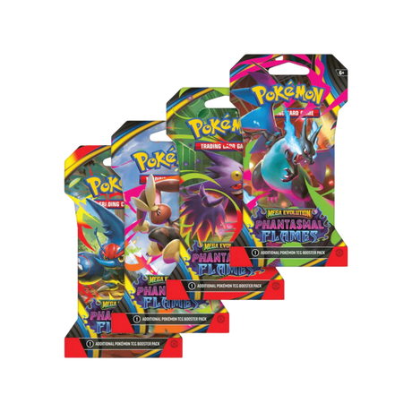 Pokémon TCG - Mega Evolution: Phantasmal Flames Sleeved Booster Pack-LaschoCards