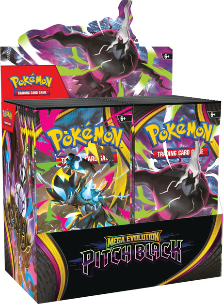 Pokémon TCG - Mega Evolution: Pitch Black Booster Box Display laschocards