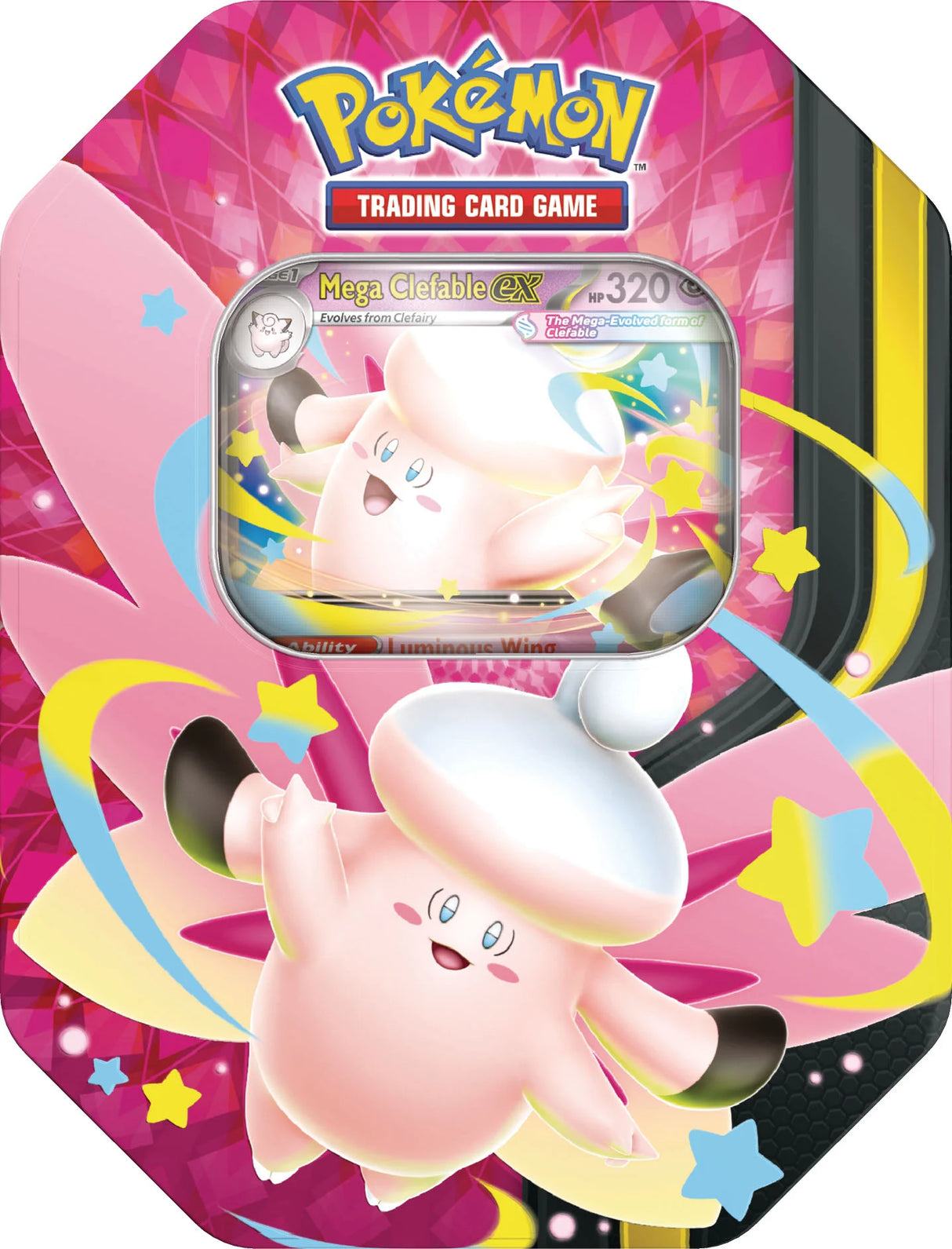 Pokémon TCG - Mega Moonlight Tin Clefable