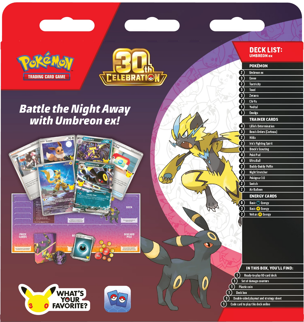 Pokémon TCG - 30th Celebration Battle Deck