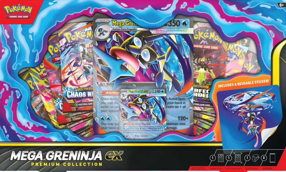 Pokémon TCG - Mega Greninja ex Premium Collection