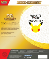Pokémon TCG - 30th Celebration Binder Collection Laschocards Back