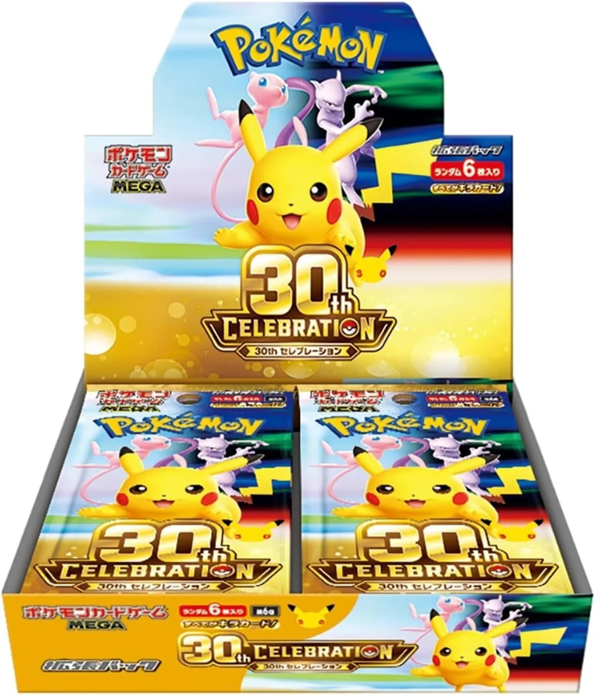 Pokémon TCG - 30th Celebration Booster Box JPN m6a