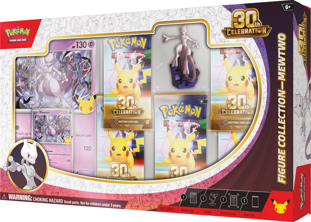 Pokémon TCG - 30th Celebration Figure Collection laschocards mewtu left