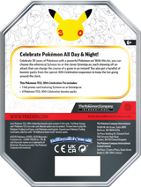 Pokémon TCG - 30th Celebration ex Tin Back