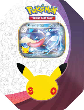 Pokémon TCG - 30th Celebration ex Tin Greninja Laschocards