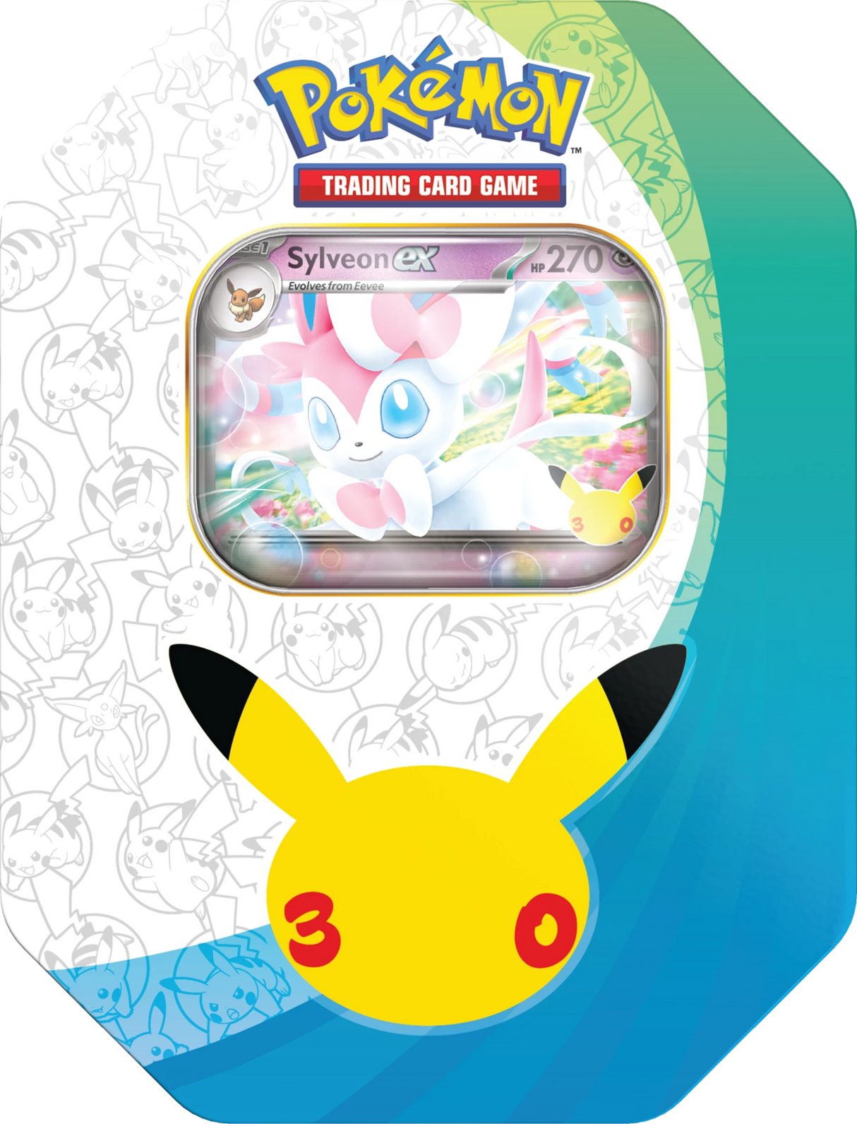 Pokémon TCG - 30th Celebration ex Tin Sylveon Laschocards