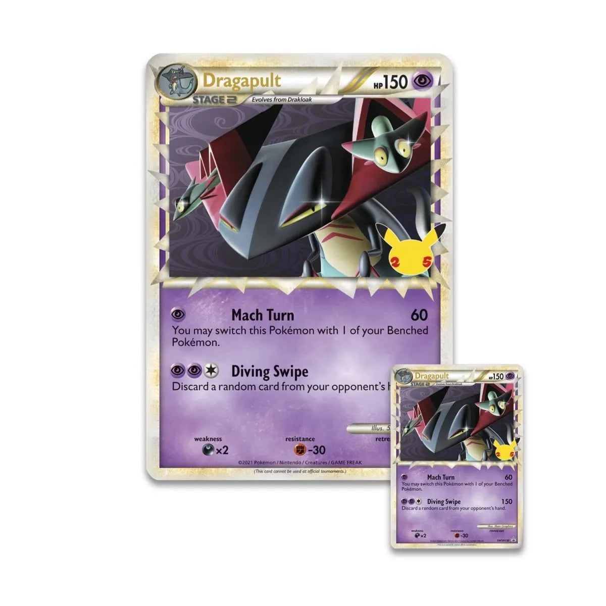 Pokémon TCG - Celebrations Collection Dragapult Prime box set laschocards Dragapult Promo Cards