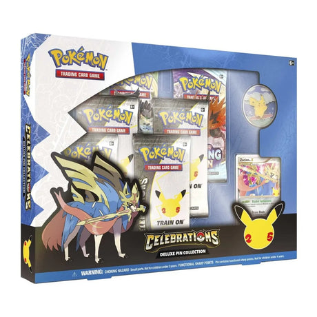 Pokémon TCG - Celebrations Deluxe Pin Collection box set laschocards