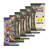 Pokémon TCG - Celebrations Deluxe Pin Collection box set laschocards booster packs