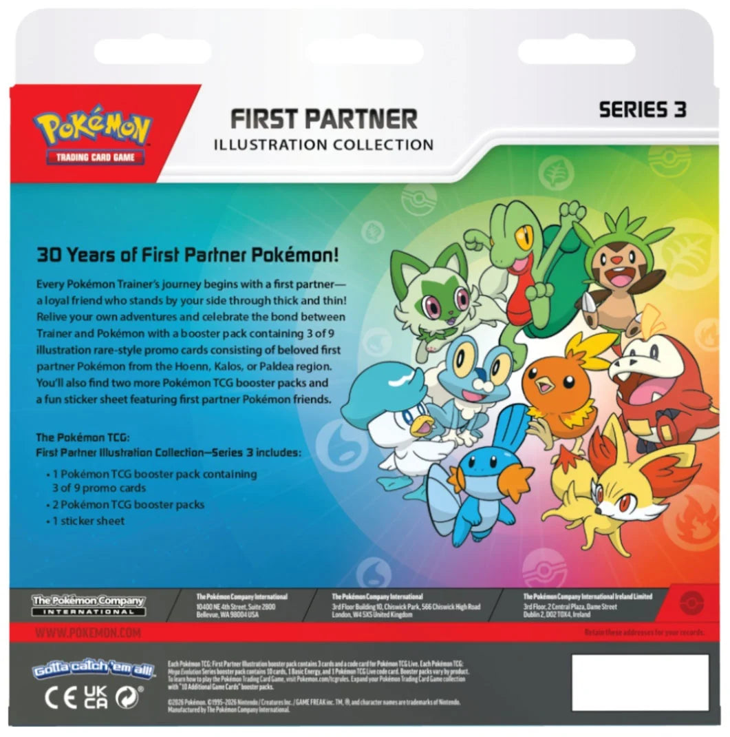 Buy Pokémon TCG First Partner Illustration Collection Series 3 – LaschoCards