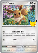 Pokémon TCG - 30th Celebration 2-Pack Blister Laschocards Promo Card Eevee