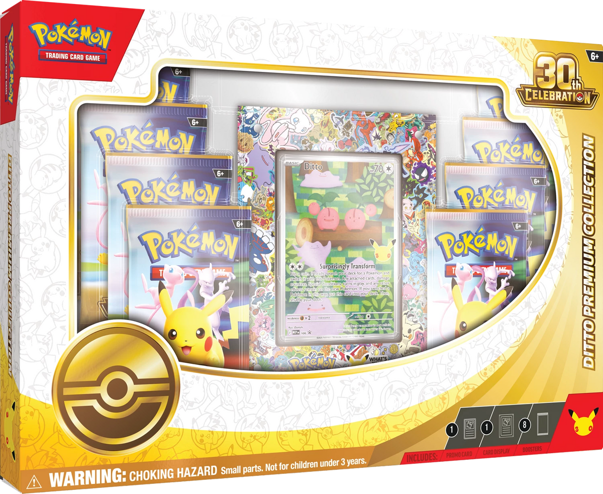 Pokémon TCG - 30th Celebration Ditto Premium Collection Laschocards right