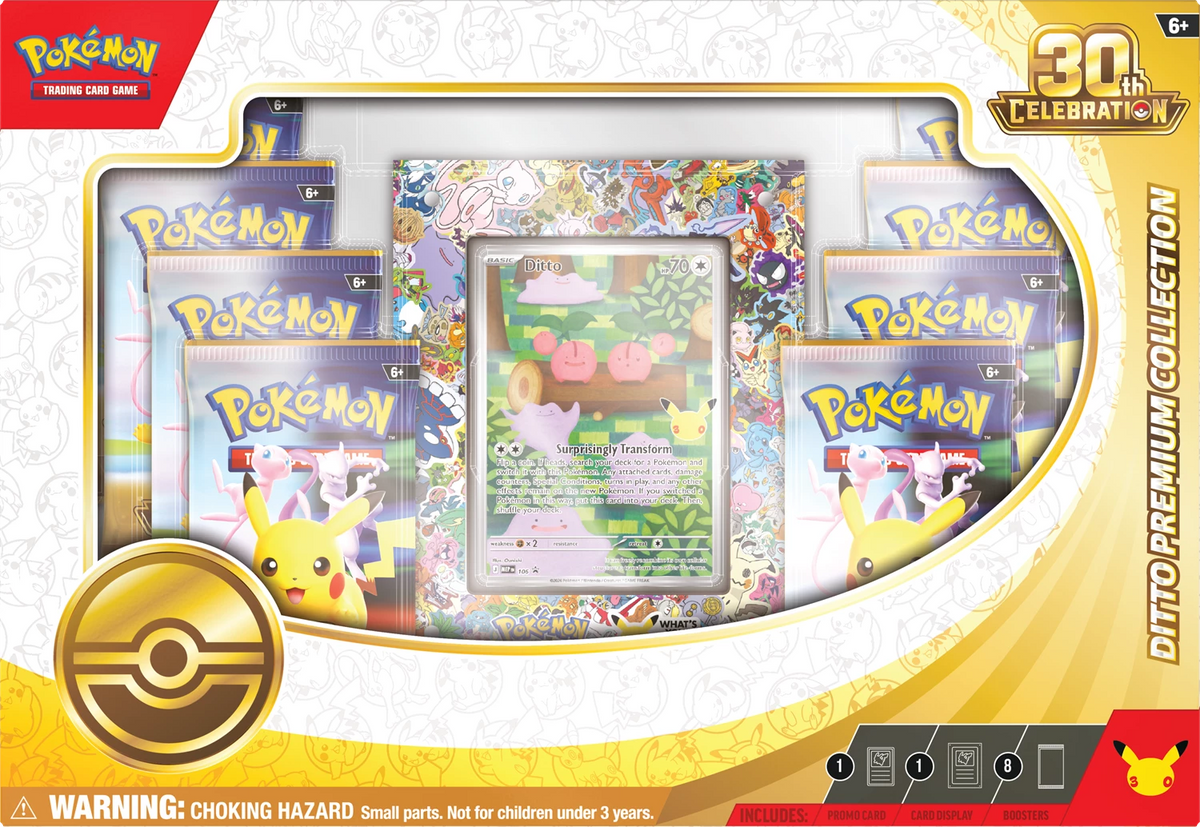Pokémon TCG - 30th Celebration Ditto Premium Collection Laschocards front