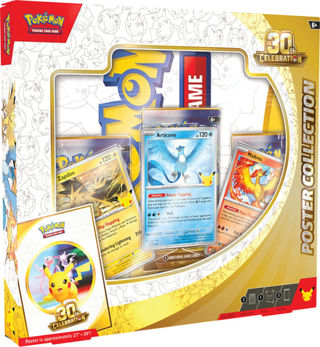 Pokémon TCG - 30th Celebration Poster Collection Laschocards front