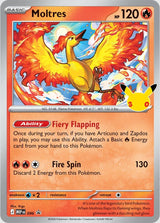 Pokémon TCG - 30th Celebration Poster Collection Laschocards Moltres