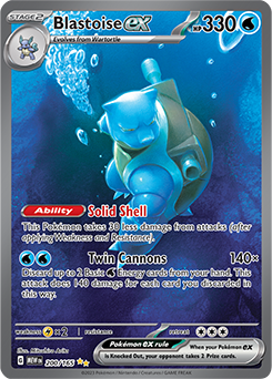 Pokémon TCG - Pokemon 151 Booster Pack SV3.5 Blastoise