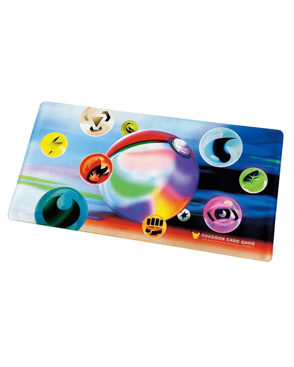 Pokémon 30th Celebration Futuristic Box laschocards playmat open