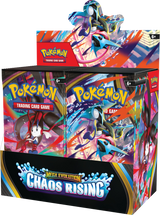 Pokémon TCG - Mega Evolution: Chaos Rising Booster Box Display left