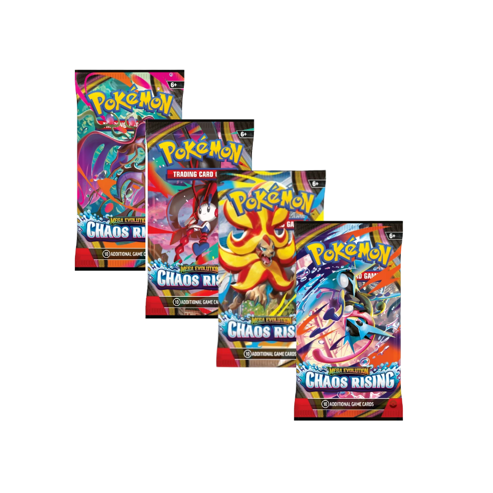 Pokémon TCG - Mega Evolution: Chaos Rising Booster Pack Artset