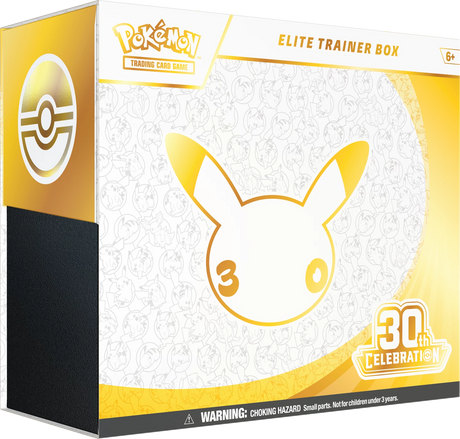 Pokémon TCG - 30th Celebration Elite Trainer Box ETB Laschocards front