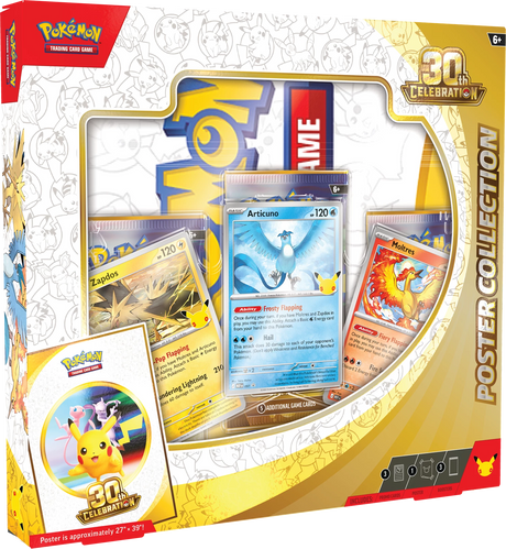 Pokémon TCG - 30th Celebration Poster Collection Laschocards front