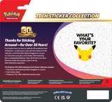 Pokémon TCG - 30th Celebration Tech Sticker Collection Lucario Laschocards back