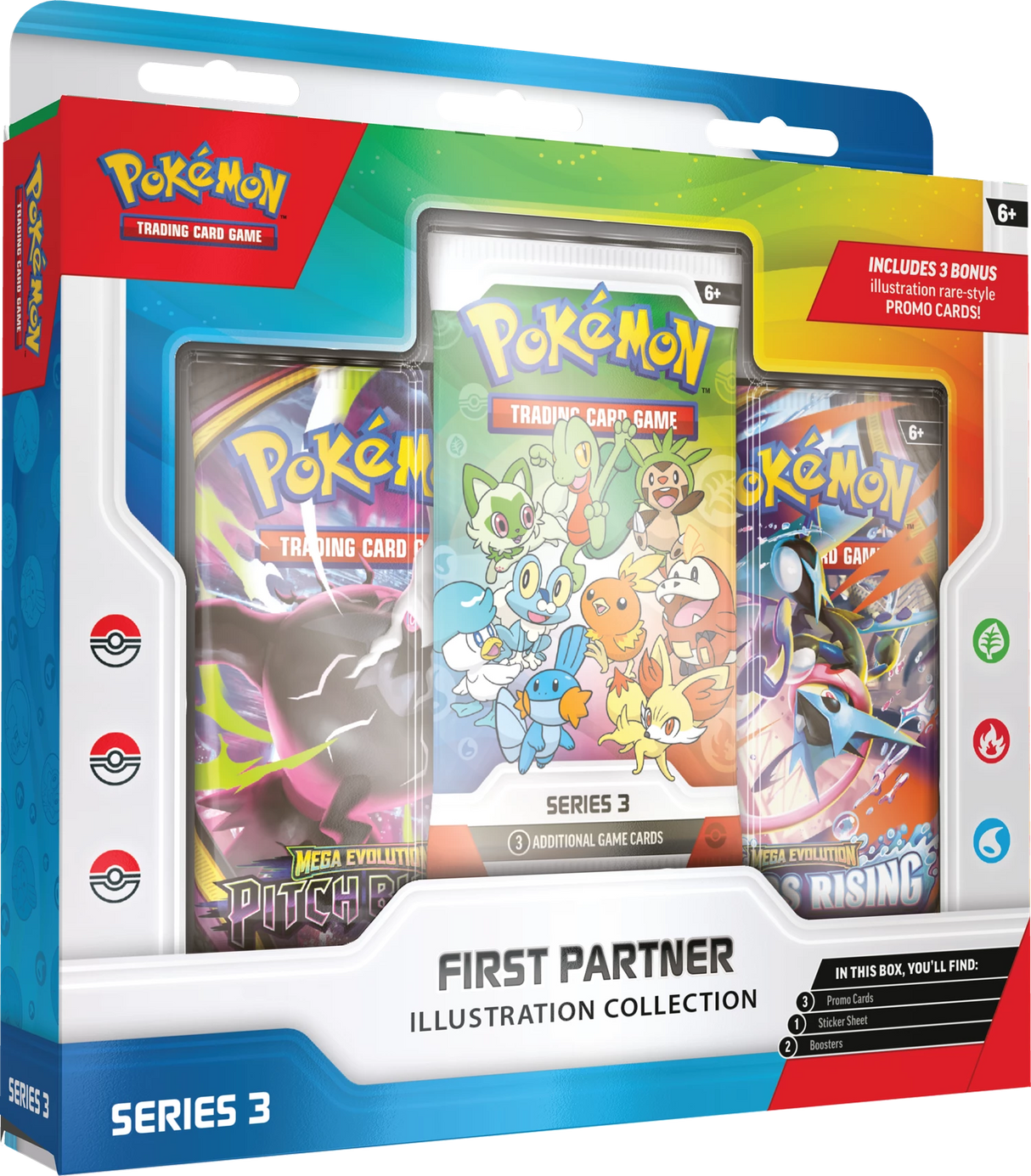 Pokémon TCG - First Partner Illustration Collection Series 3 laschocards front left
