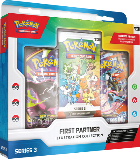 Pokémon TCG - First Partner Illustration Collection Series 3 laschocards front left