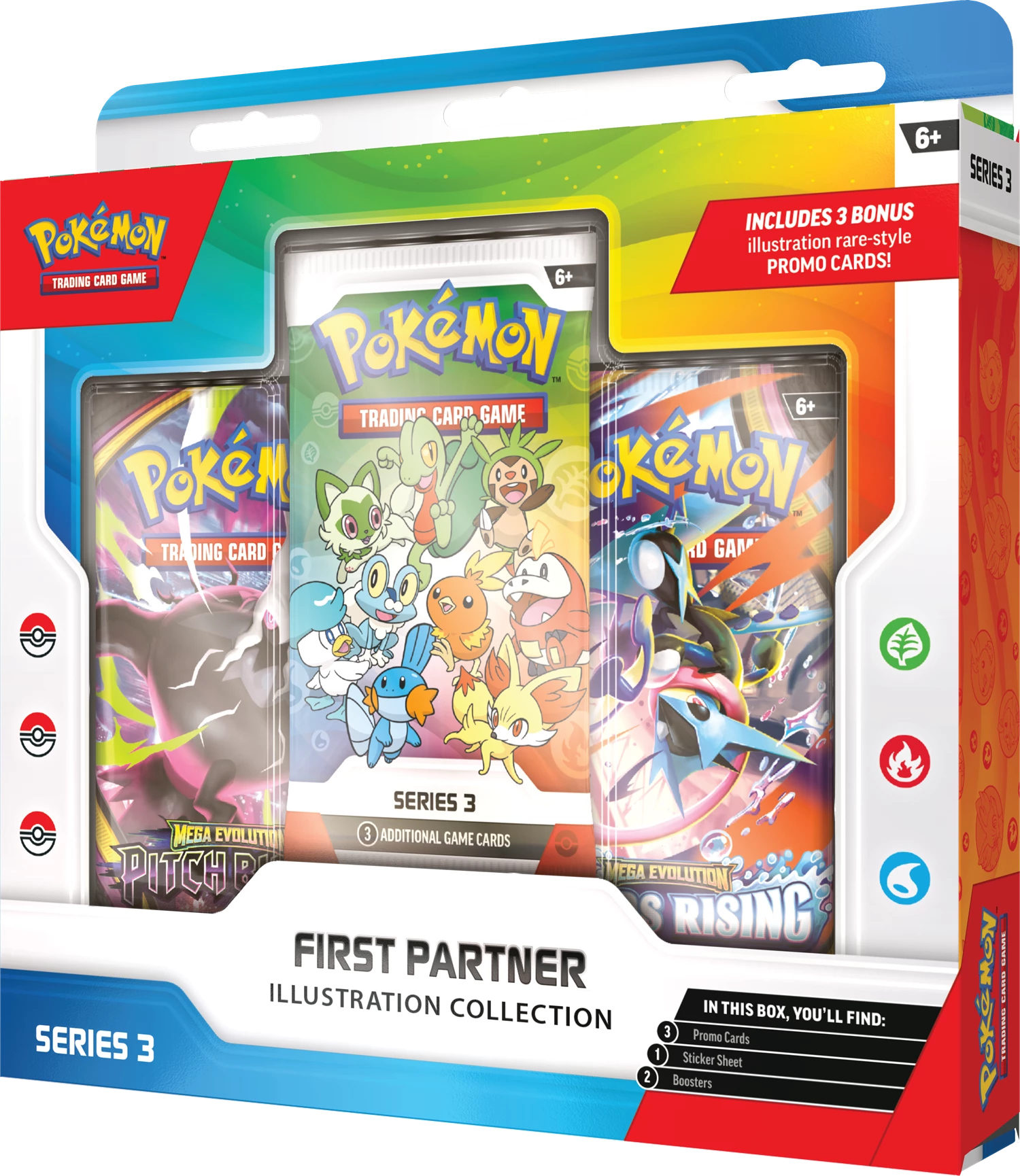 Pokémon TCG - First Partner Illustration Collection Series 3 laschocards front