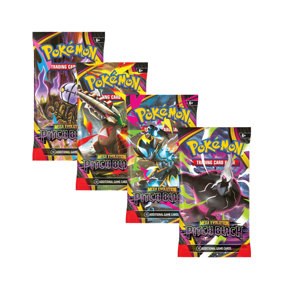 Pokémon TCG - Mega Evolution: Pitch Black Booster Pack Artset
