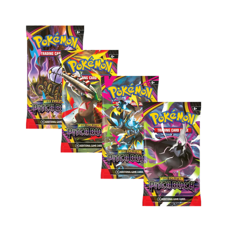 Pokémon TCG - Mega Evolution: Pitch Black Booster Pack Artset