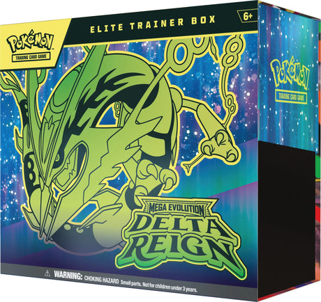Pokémon TCG - Mega Evolution ME06: Delta Reign ETB Elite Trainer Box Laschocards left