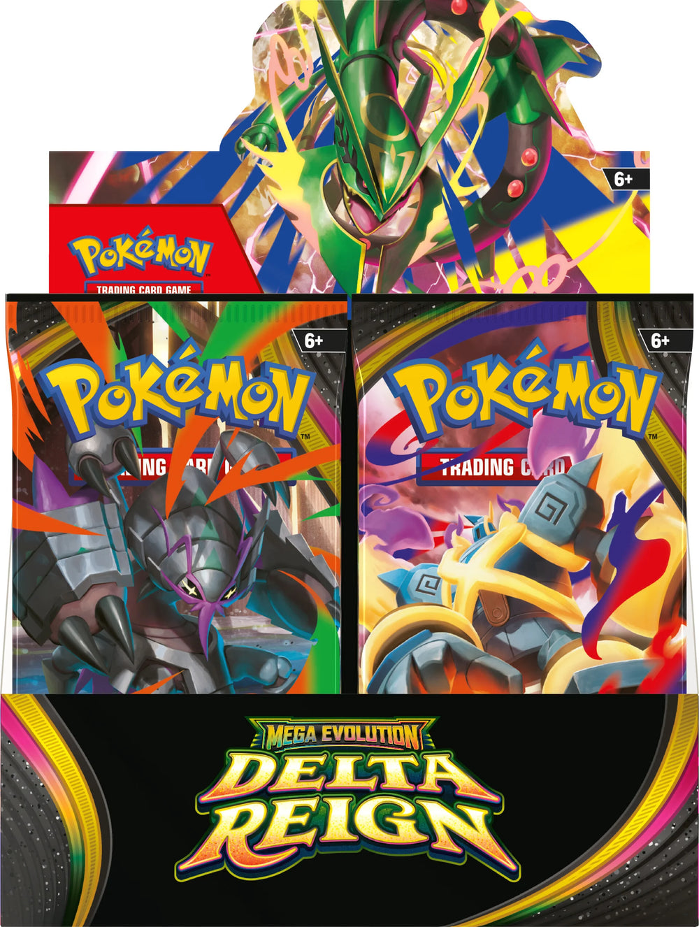 Pokémon TCG - Mega Evolution ME06: Delta Reign Booster Box Display Laschocards straight
