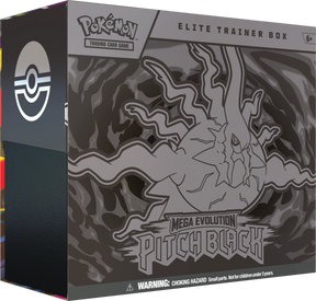 Pokémon TCG - Mega Evolution: Pitch Black ETB Elite Trainer Box laschocards front