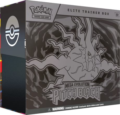 Pokémon TCG - Mega Evolution: Pitch Black ETB Elite Trainer Box laschocards front