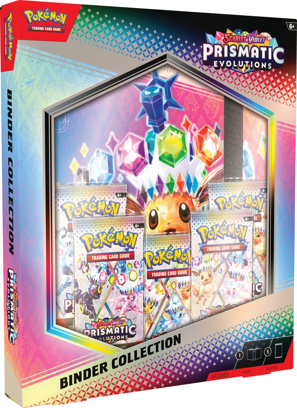 Pokémon TCG Prismatic Evolutions Binder Collection SV8.5 LaschoCards