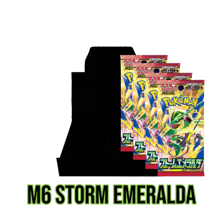 Pokémon TCG - Mega: Storm Emeralda Booster Box JPN m6 laschocards 
