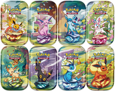 Pokémon TCG - Prismatic Evolutions Mini Tin Display SV8.5