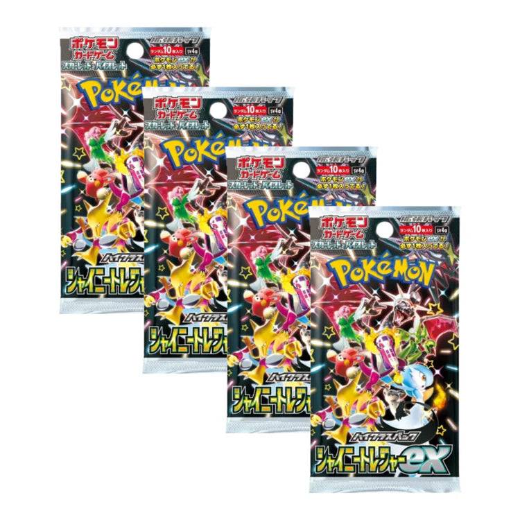 Pokémon TCG - Shiny Treasure ex Booster Pack JPN sv4a