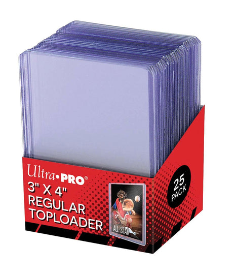 Ultra Pro Toploader Clear Regular 35pt 25 Stück