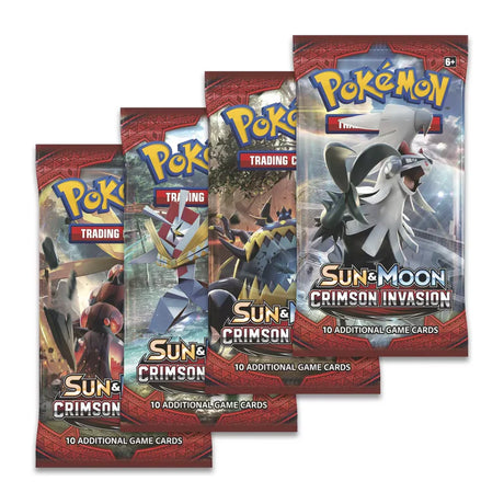 Pokémon TCG - Sun & Moon: Crimson Invasion Booster Box Display